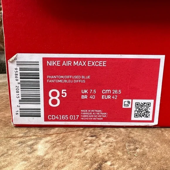 Nike Mens Air Max Excee 'Phantom Light Madder Root' sneakers - Picture 9 of 11